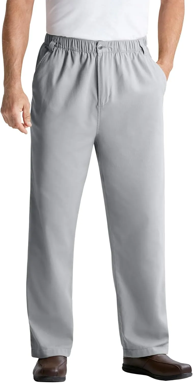 KingSize Men's Big & Tall Knockarounds Full-Elastic Waist Pants
