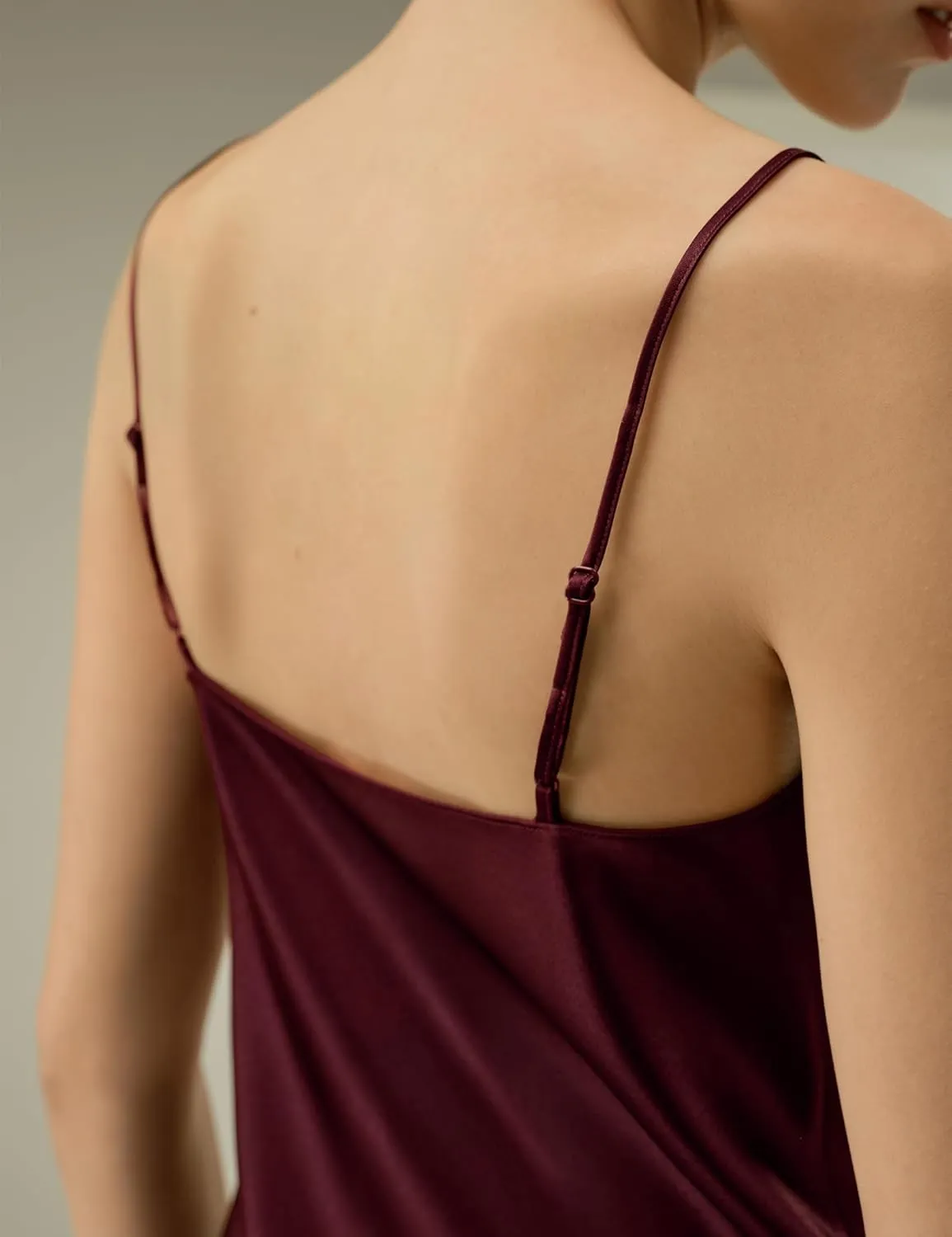 LilySilk Women 100% Double-Faced Silk Camisole Ladies Spaghetti Strap U-Neck Top