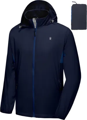 Little Donkey Andy Mens Sun Protection Breathable Jacket UPF 50 , Lightweight Summer Shirts Packable for Running Hiking