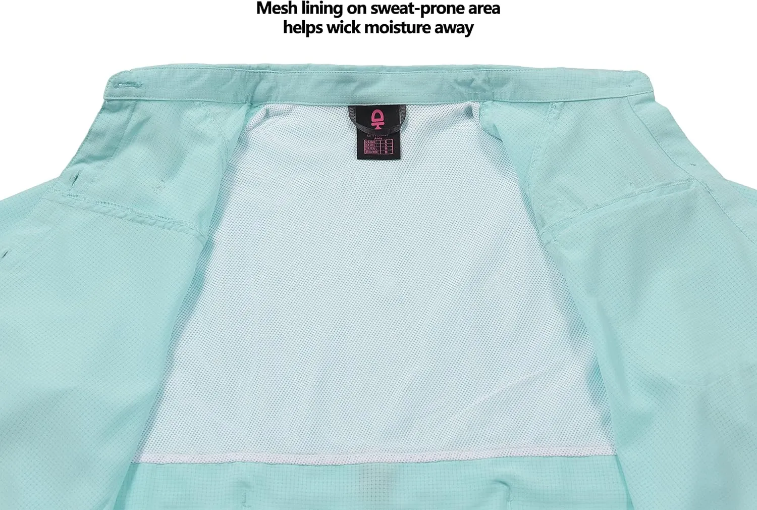 Little Donkey Andy Women's UPF 50 UV Protection Shirt, Breathable Long Sleeve Fishing Hiking Shirts, Quick Dry