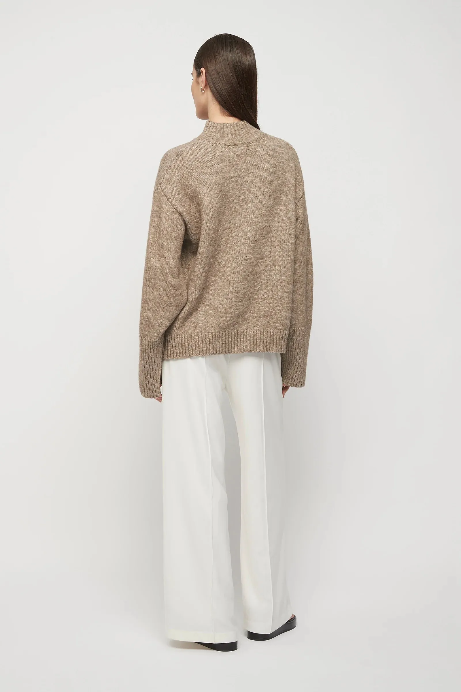 Lowell Chunky Knit Vintage Khaki