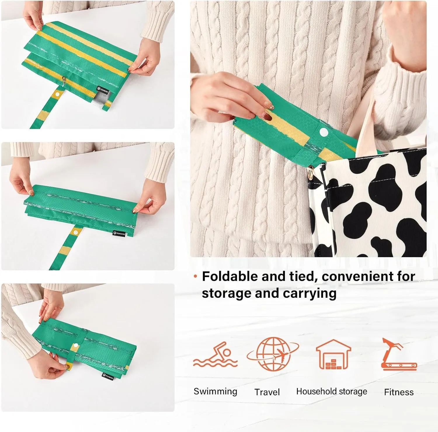 Luggage Space Saver, Luggages Management Personnel, Colored Stripes, With Zipper, 3 Set Travel Packing Cubes For Suitcases, Garment Bag Closet Storage