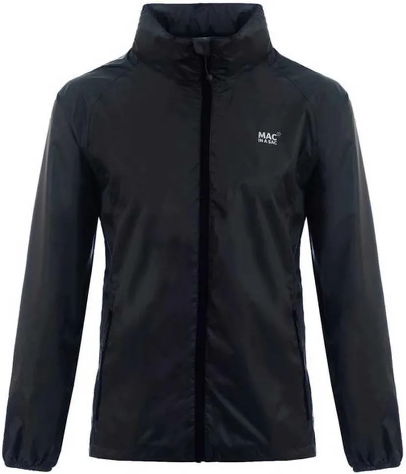 Mac in a Sac Men's Packable Rain Jacket - Origin - Lightweight Waterproof and Breathable Raincoat with Hood