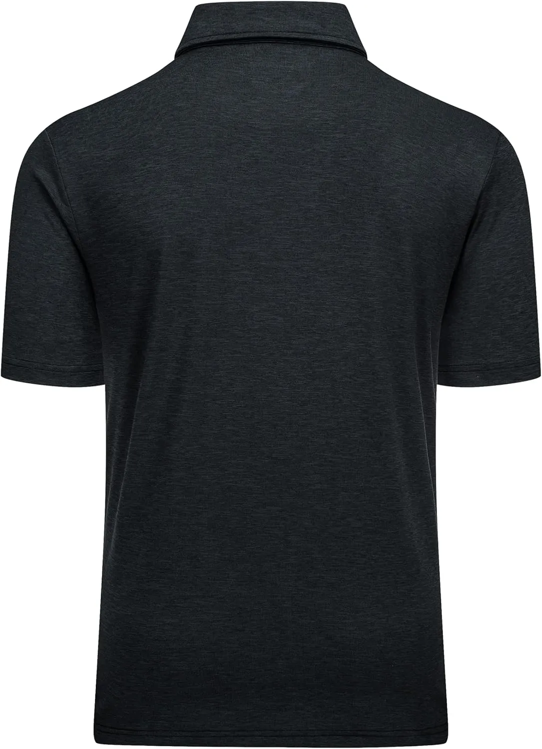 MAGCOMSEN Men's Short-Sleeve Polo,Golf Shirts for Men 3-Button Moisture Wicking,Athletic Outdoor Collared T-Shirt