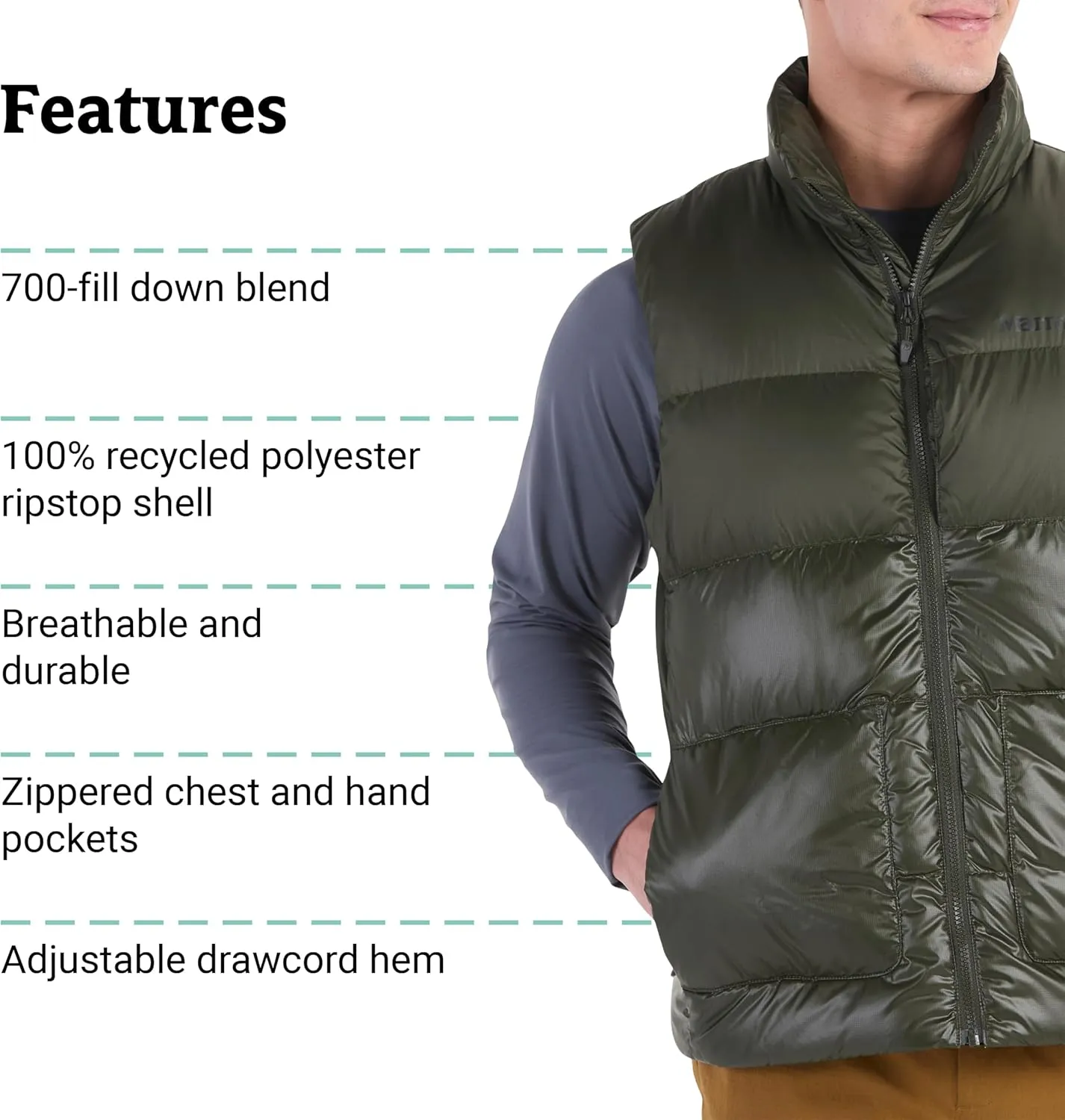 MARMOT Men's Guides Down Vest