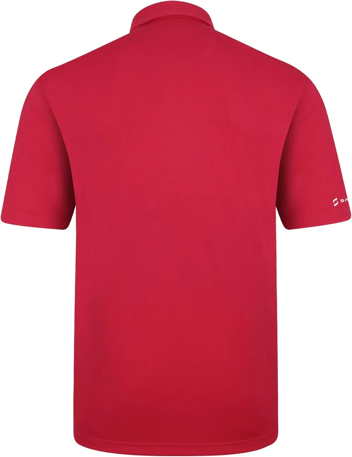 Men's Bowling Polo Shirts Material Wicks Sweat & Dries Fast, Size S-6XL