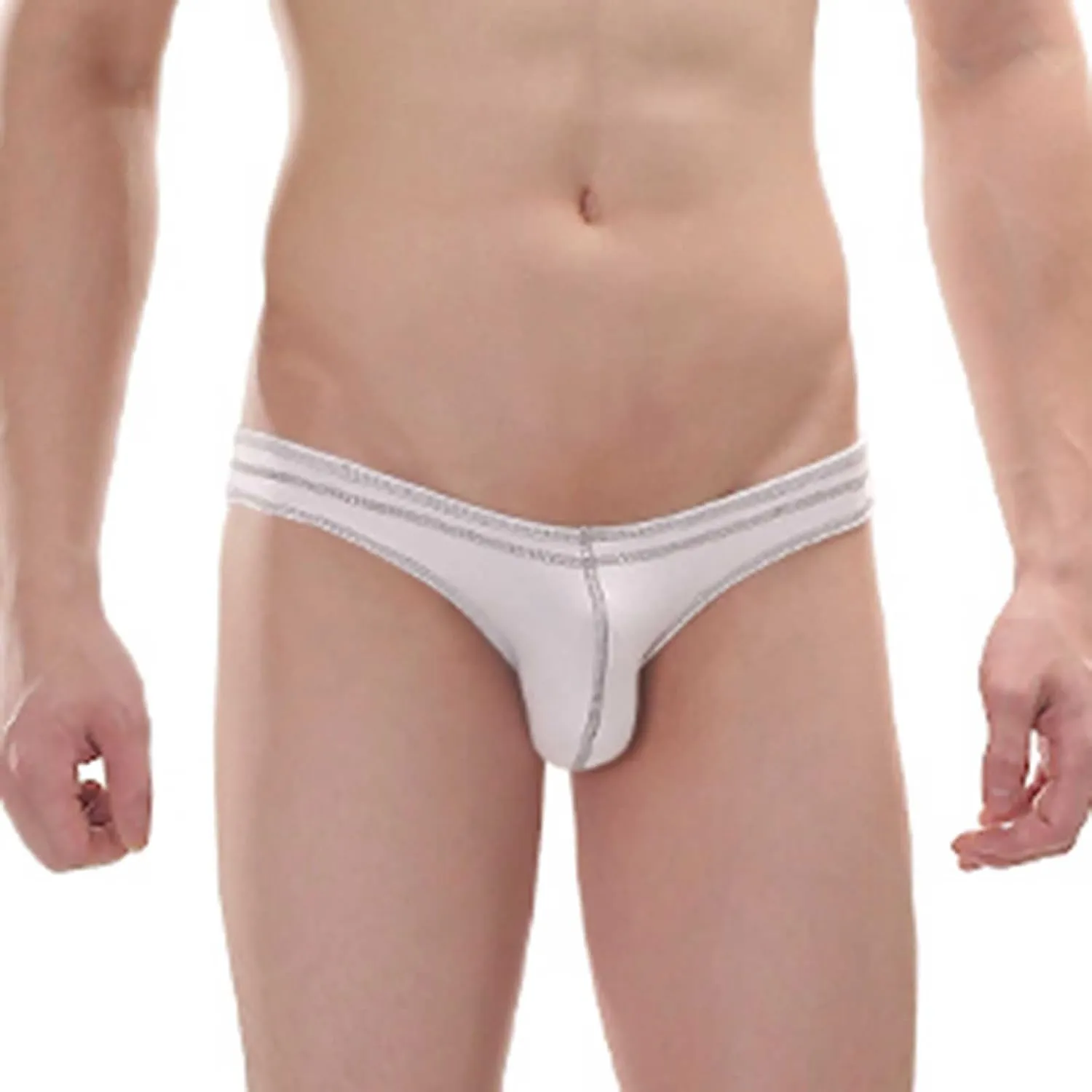 Men's Breathable Boxer Briefs Support Pouch Hollow Out Jockstrap Underwear Lightweight Mesh Sexy Underwear Trunks