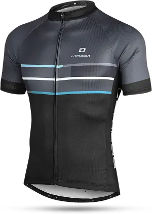 Men's Cycling Jersey Breathable Lightweight Bike Jersey Short Sleeve Quick Dry Moisture Wicking Biking Shirts