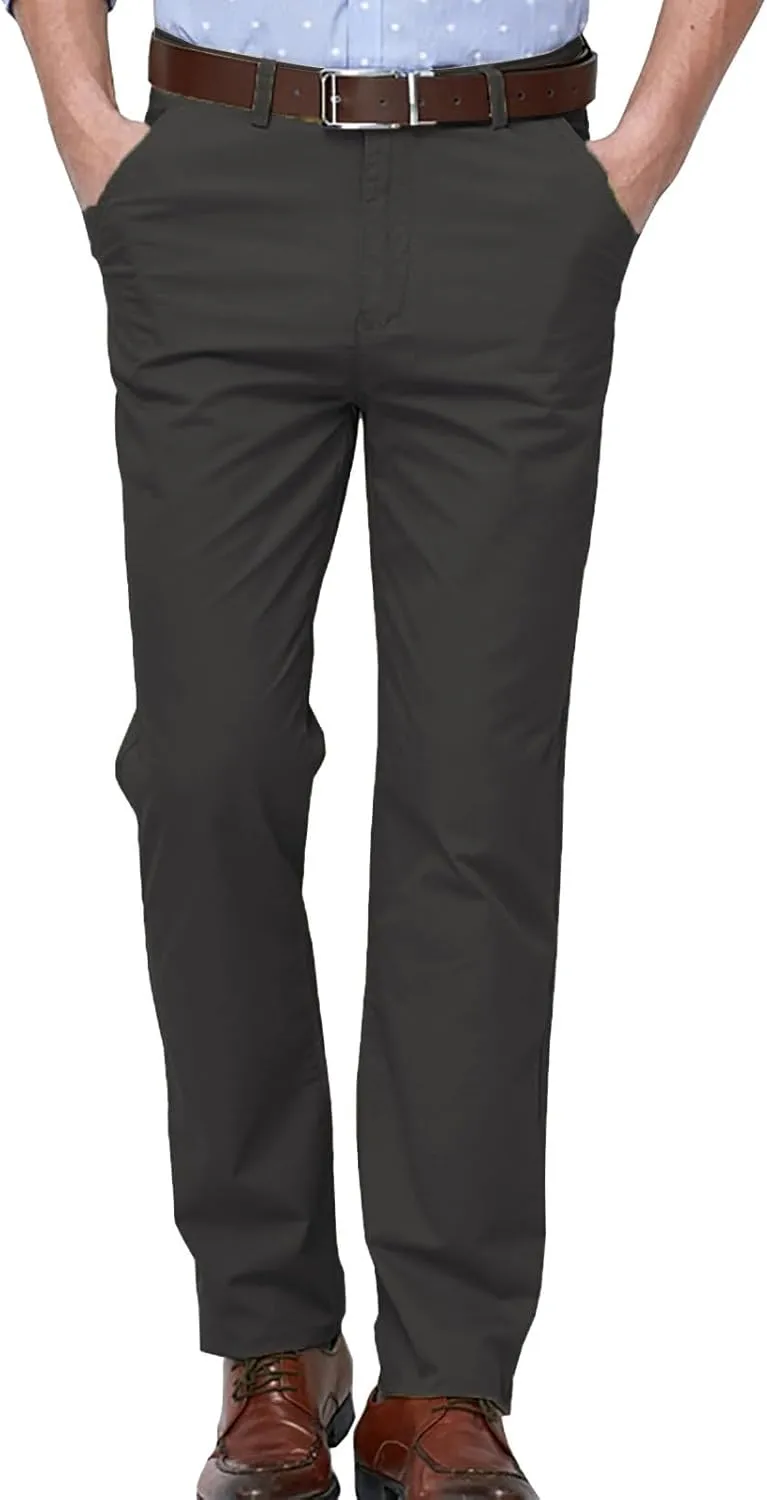 Men's Dress Pants Casual Cotton Pants Summer Casual Pants Men's Breathable Classic Business Casual Wedding Suit