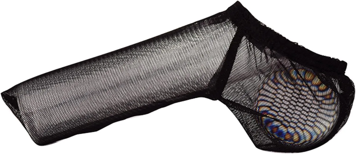 Men's Fishnet Mesh Briefs Sexy G-Strings See Through Thongs Bikini Underpants Breathable Bulge Pouch Underwear