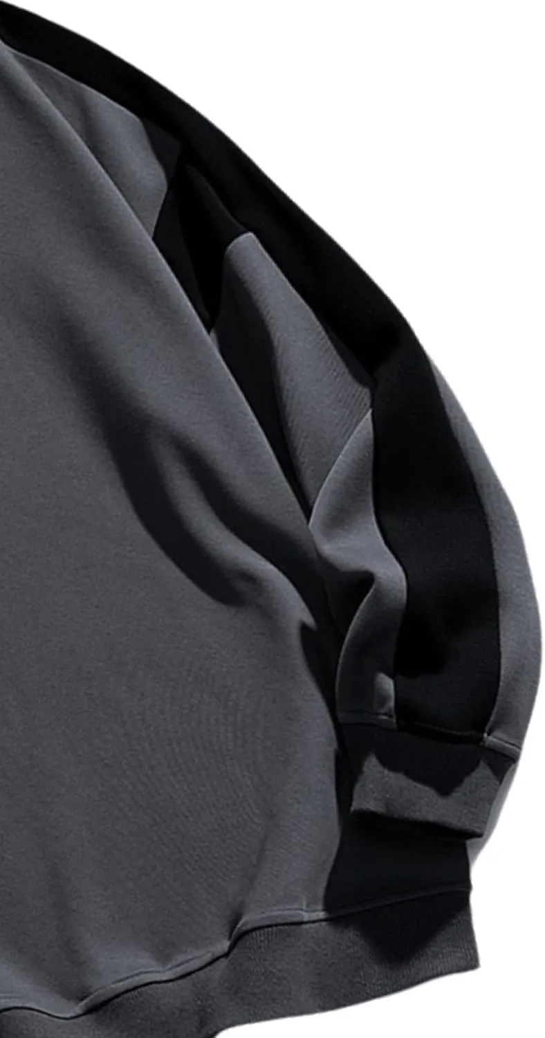Men's Golf Polo Shirt Quick Dry Loose Casual Breathable Tennis Sweatshirt Long Sleeve Lapel Golf Polo Shirt