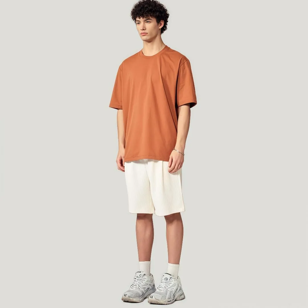 Men's Quick-Dry Cooling T-Shirt,Breathable Ice Silk Tee for Summer Sports and Gym