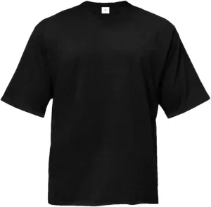 Mens Quick Dry Loose Fit Sport T Shirt Mesh Breathable Short Sleeve Gym Fitness Training Top