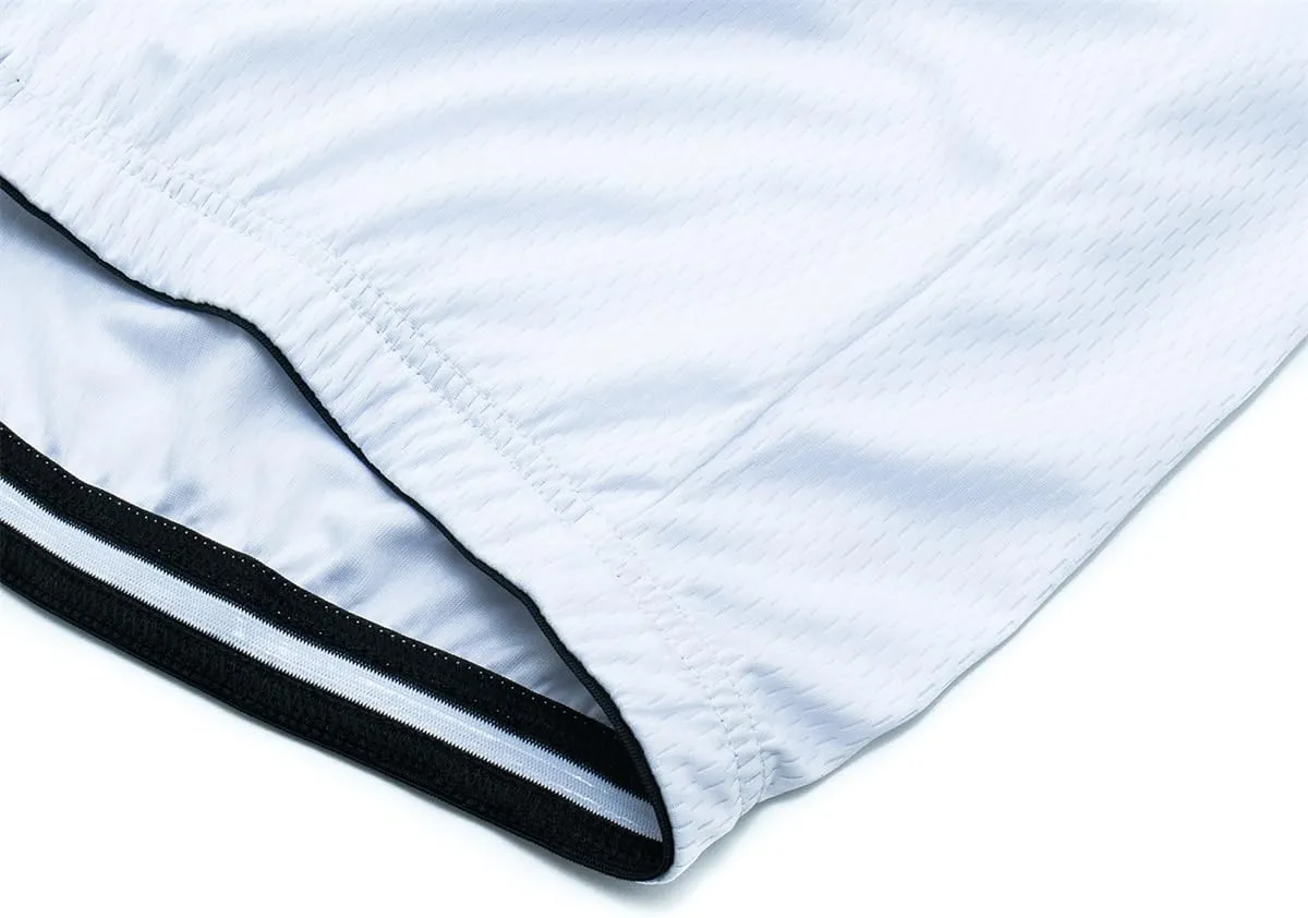 Men's Short Sleeve Bike Cycling Jersey Quick Dry Breathable Reflective Biking Shirts with 3 Rear Pockets