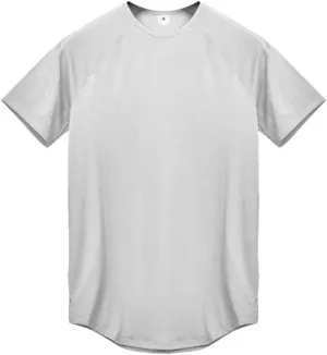 Mens Slim Fit Solid Color T Shirt Quick Dry Breathable Short Sleeve Gym Fitness Bodybuilding Workout Top