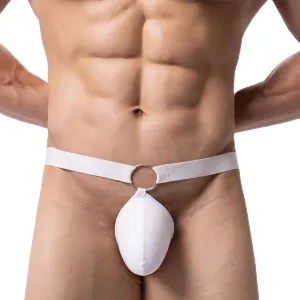 Mens String Bikini Briefs Underwear T-Back Breathable Under Panties Man Exotic Low Rise Thong