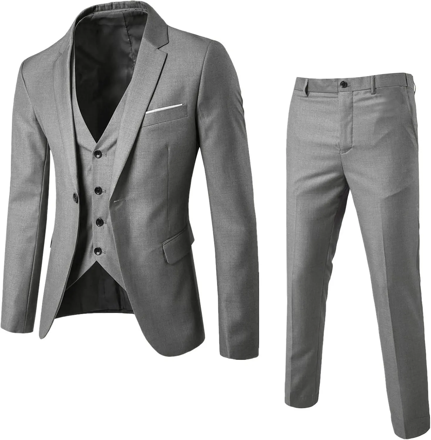 Mens Suits Classic Fit 2 Piece Wedding Vest Suit Party 3- Slim Men's Coats Jackets Traje Para De Vestir Mens Suit