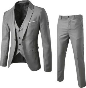 Mens Suits Classic Fit 2 Piece Wedding Vest Suit Party 3- Slim Men's Coats Jackets Traje Para De Vestir Mens Suit