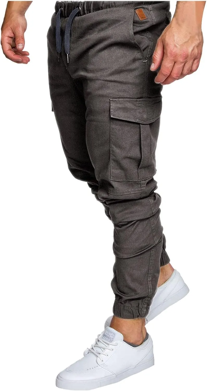 Mens Sweatpants with Pockets Active Pants Joggers Sweatpants Sweatpants Man's Pantalettes with Pockets Joggers Sports