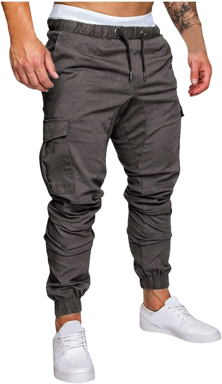 Mens Sweatpants with Pockets Active Pants Joggers Sweatpants Sweatpants Man's Pantalettes with Pockets Joggers Sports