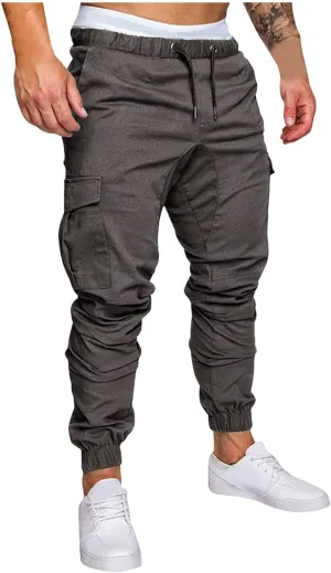 Mens Sweatpants with Pockets Active Pants Joggers Sweatpants Sweatpants Man's Pantalettes with Pockets Joggers Sports