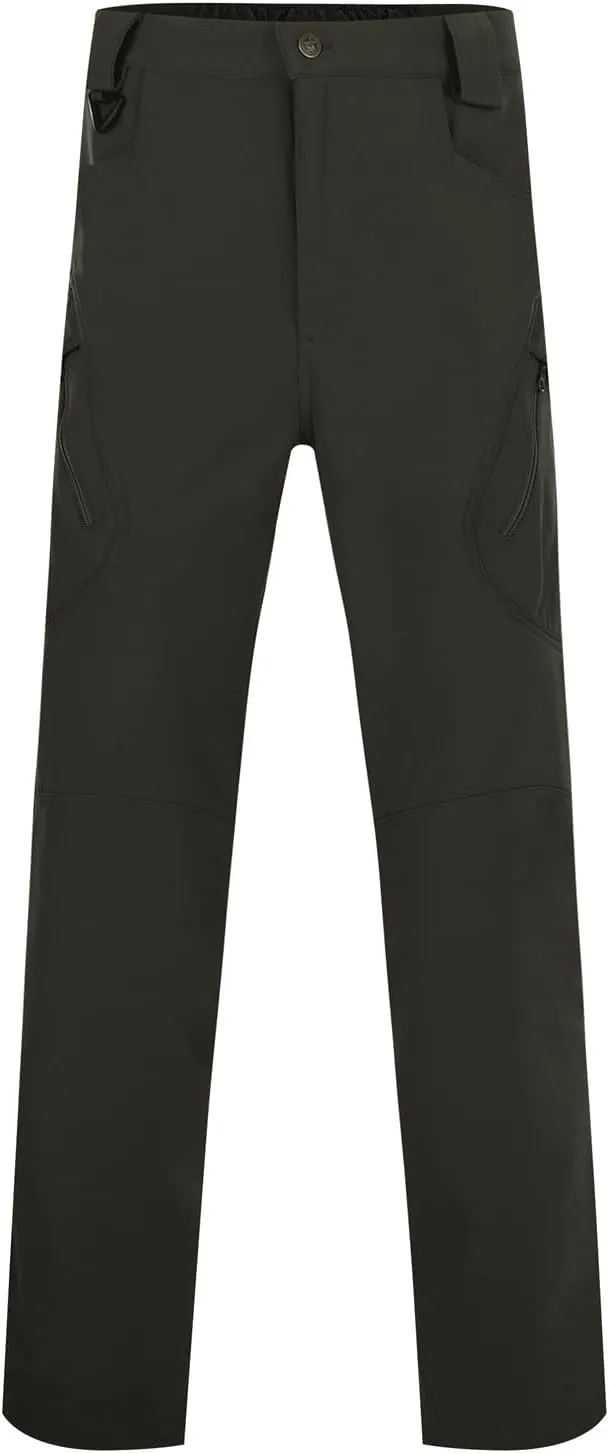 Men's Tactical Cargo Pants Hiking Joggers Running Workout Gym Track Golf Pants Summer Lightweight Trousers