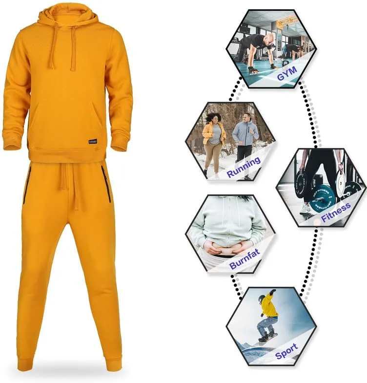 Men's Tracksuit 2 Piece Sweatsuit Long Sleeve Pullover Athletic Hoodies Casual Sport Jogging Suits With Pockets