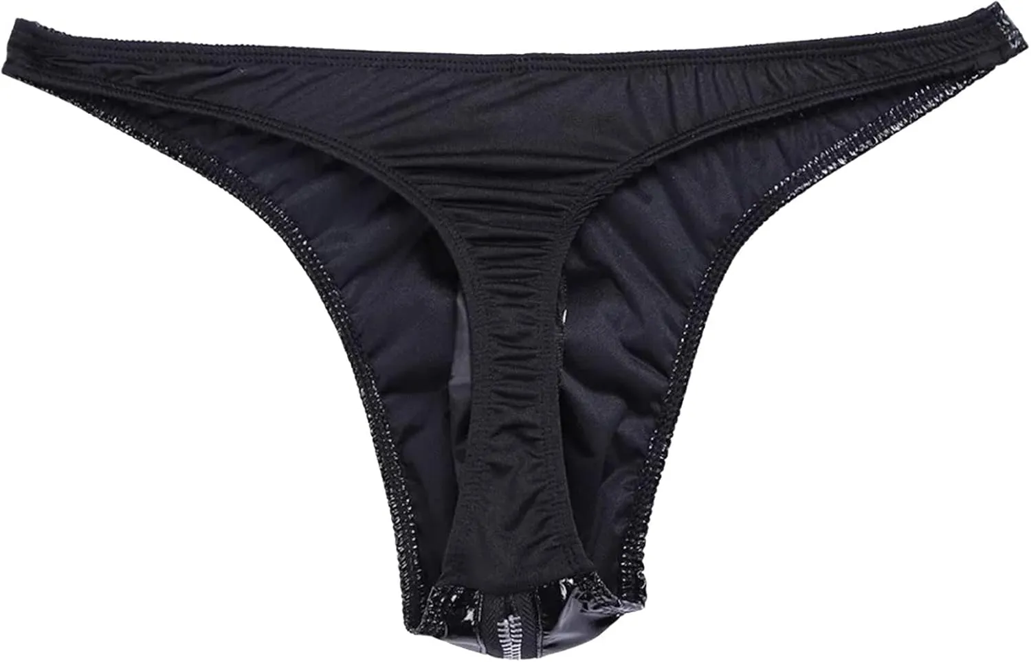 Men's Underwear Thongs and G-Strings Breathable Slutty Solid Color Briefs Men Low Rise Under Panties
