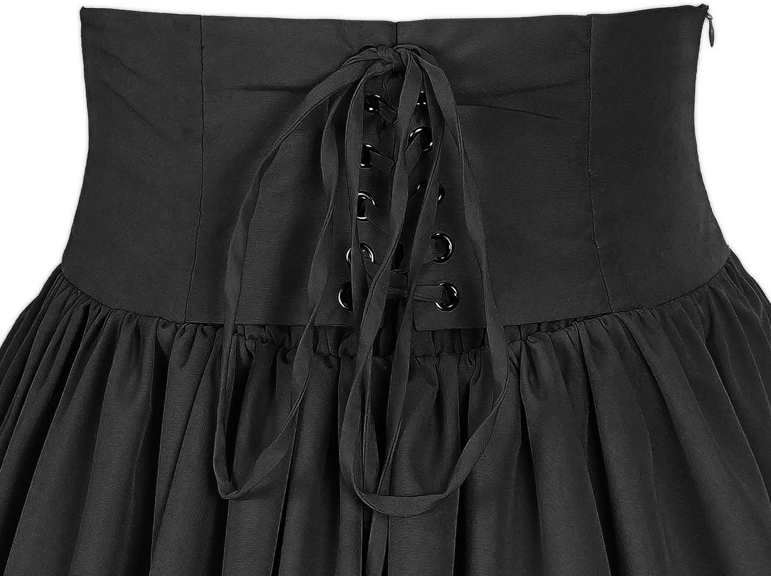 Mingyuezai Women Victorian Skirt Medieval Renaissance Peasant Skirt