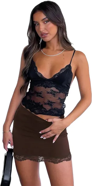 Mini Skirt Skort for Women Pencil Bodycon Short Skirts with Shorts Underneath Cargo Skirt Sexy Mid-Waisted