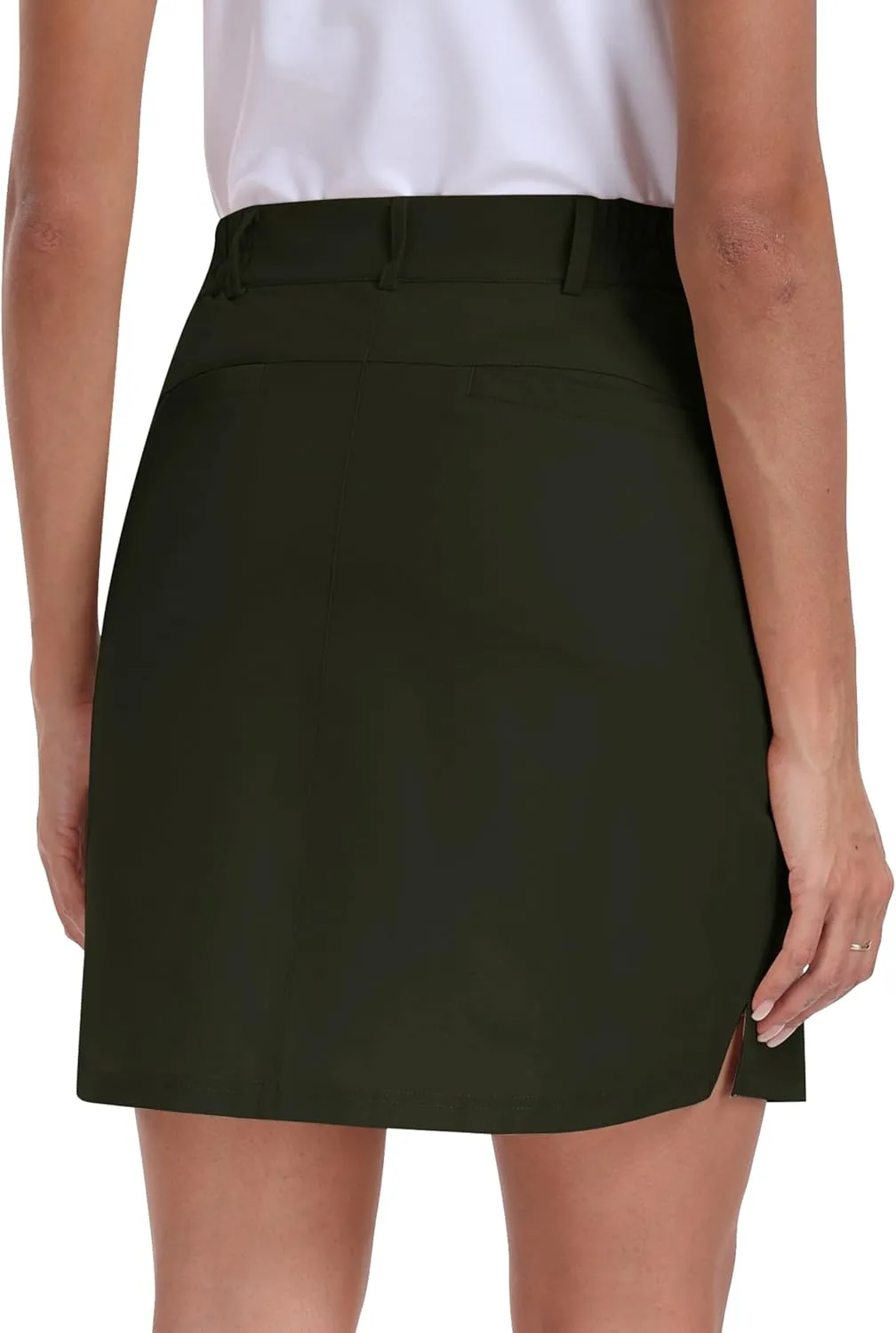 MoFiz Womens Golf Skirt Lightweight Breathable Athletic Skorts Skirts for Women with Pockets Waterproof Stretch Casual Skort