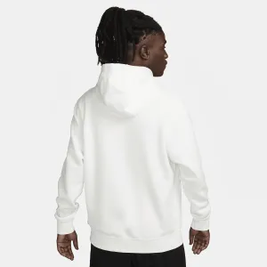 Nike Sportswear Club Fleece Pullover Hoodie (BV2654-134, Sail/Sail/White) Size Small Tall