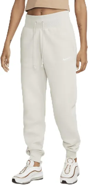 Nike Sportswear Phoenix Fleece Women's High-Waisted Joggers (DQ5688-104, Light Orewood Brown/Sail) Size XX-Large