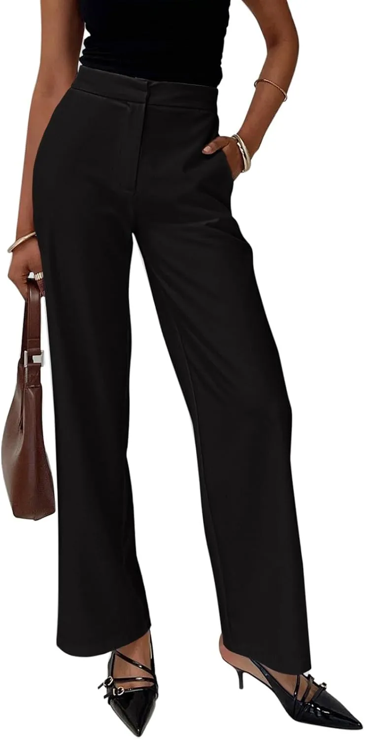 NIMIN Womens Dress Pants 2025 Business Casual Work Slacks for Women High Waisted Office Trousers