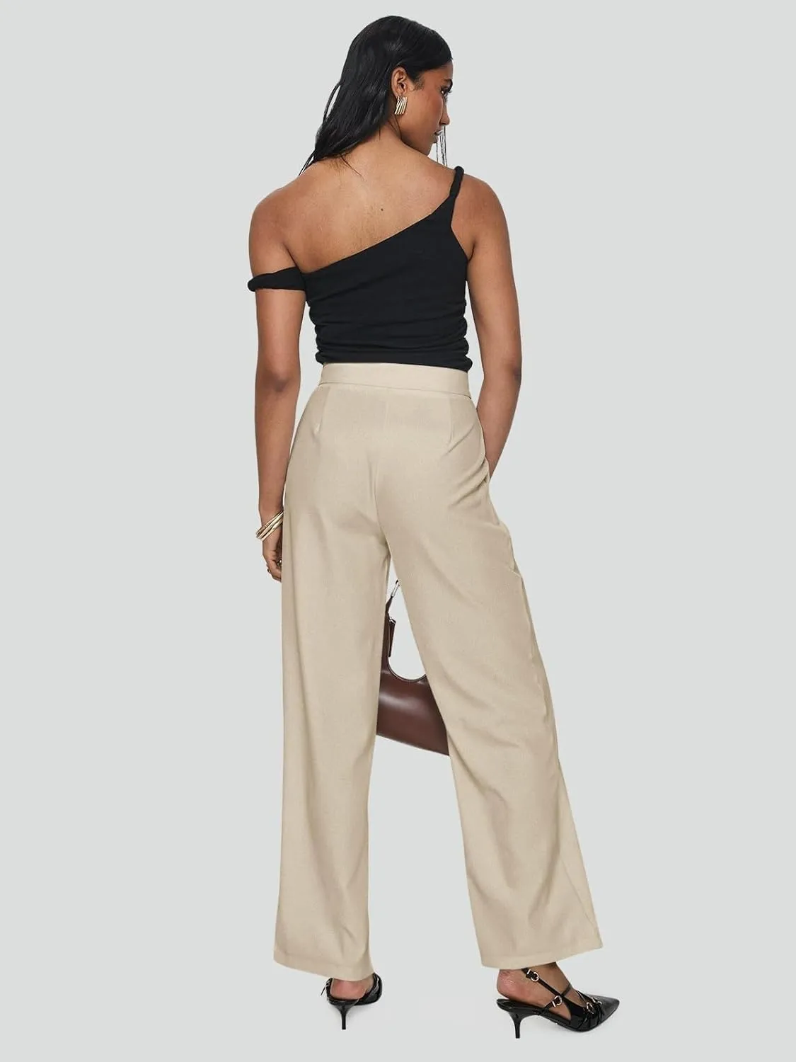 NIMIN Womens Dress Pants 2025 Business Casual Work Slacks for Women High Waisted Office Trousers