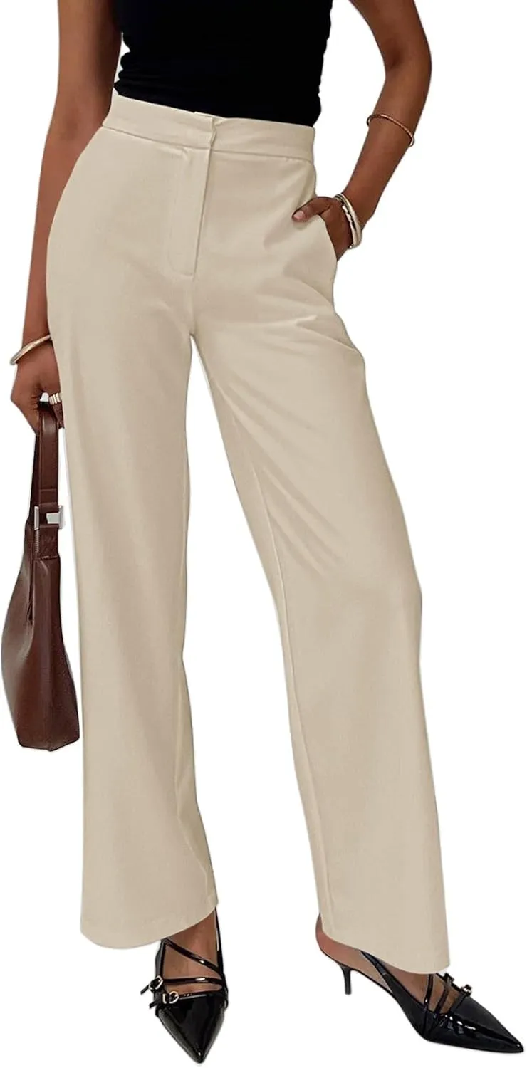 NIMIN Womens Dress Pants 2025 Business Casual Work Slacks for Women High Waisted Office Trousers