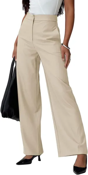 NIMIN Womens Dress Pants 2025 Business Casual Work Slacks for Women High Waisted Office Trousers