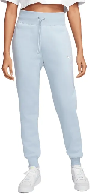 NSW Phoenix Fleece High Waisted Jogger Womens Pants (DQ5688-441, Blue)