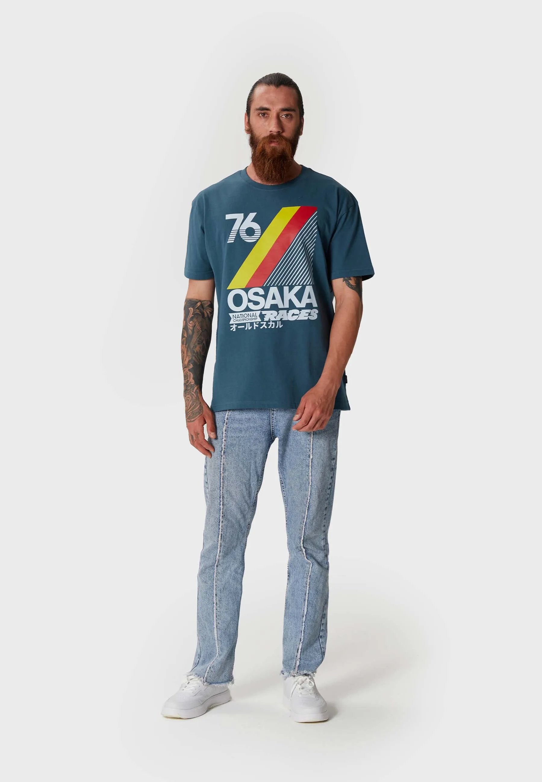 Osaka Tishatsu T-Shirt Dark Green