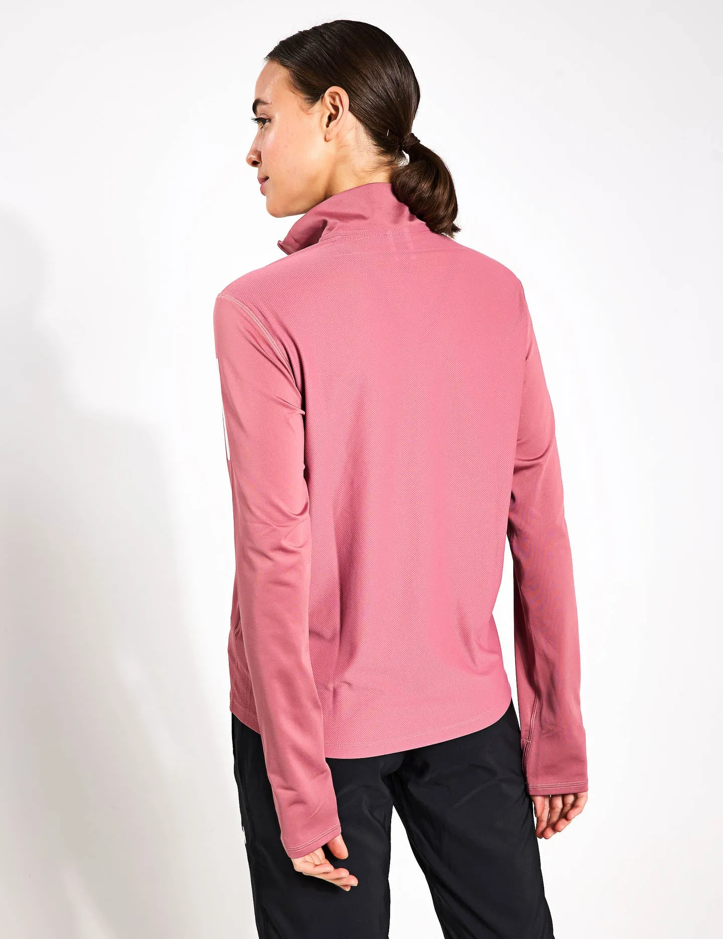 Own the Run Half-Zip Jacket - Preloved Crimson