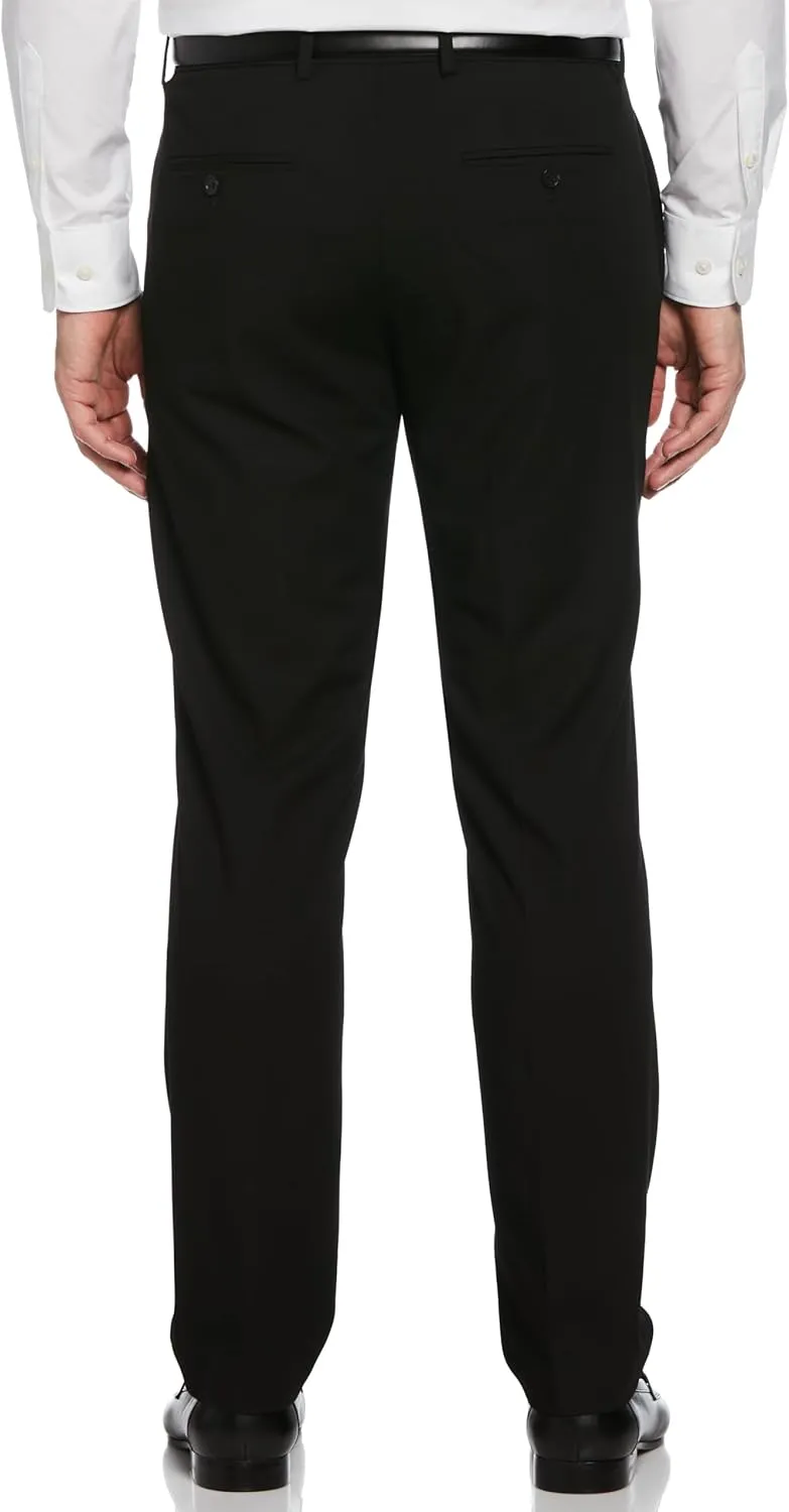 Perry Ellis Men's Dobby Louis Slim Fit Suit Pants