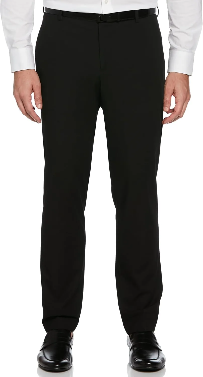 Perry Ellis Men's Dobby Louis Slim Fit Suit Pants