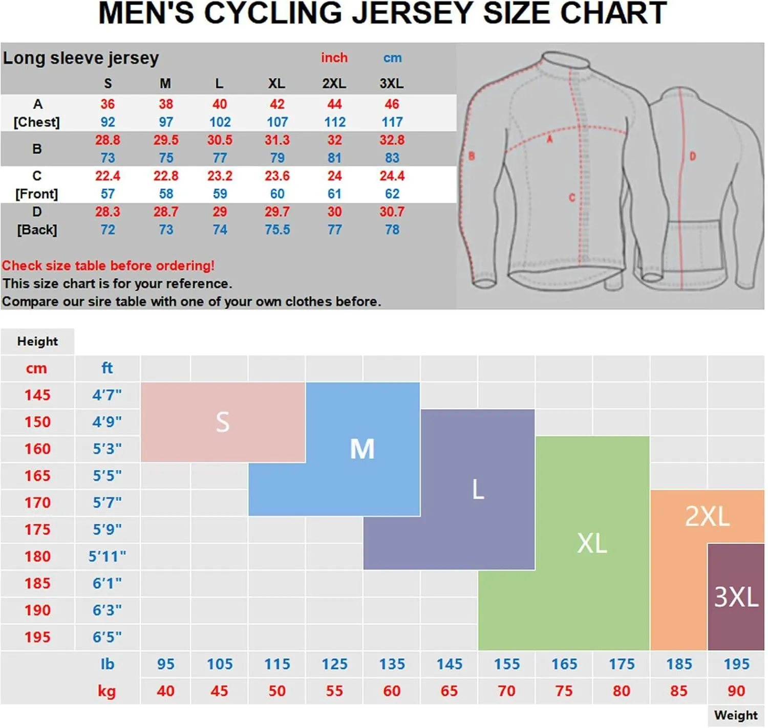 Pet Paw Print Men's Cycling Jersey Moisture Wicking and Breathable Quick Dry with 3 Rear Pockets