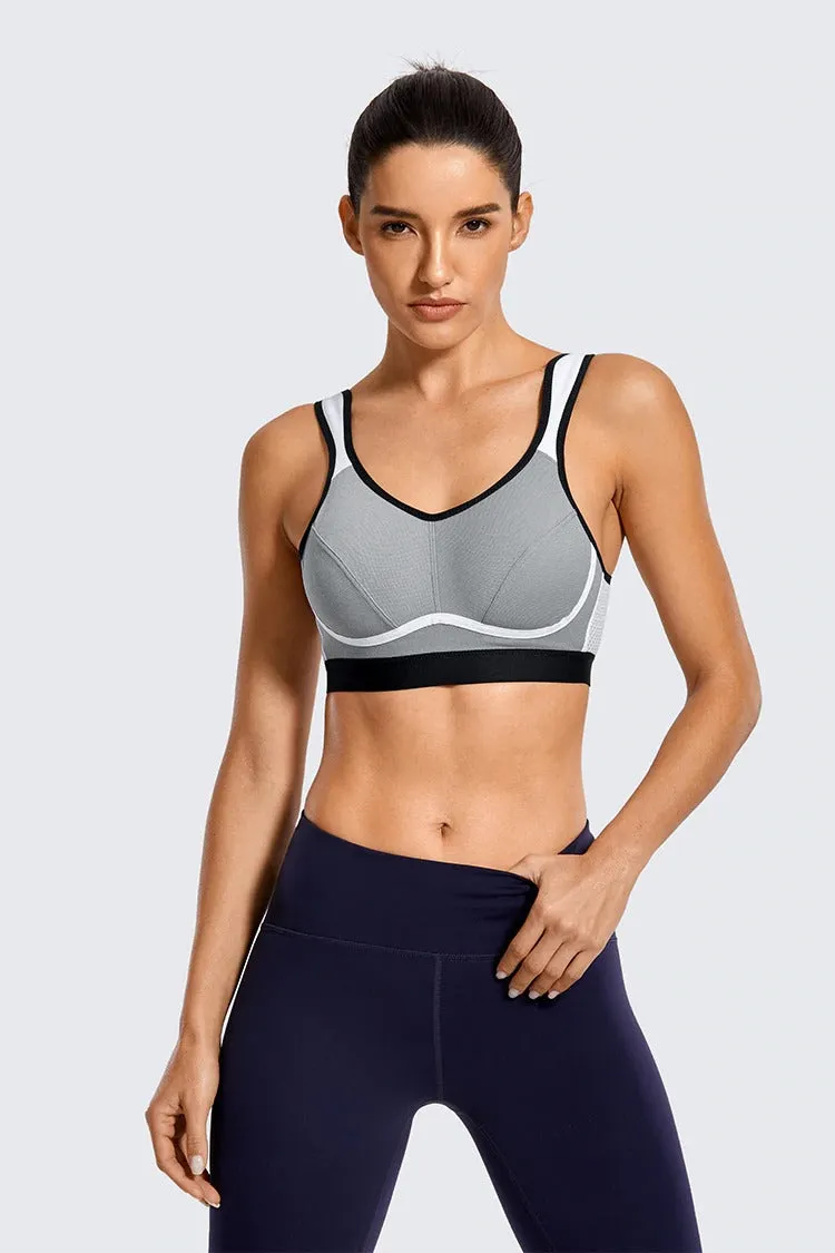 Power® High Impact Moisture-wicking Wire Free Sports Bra