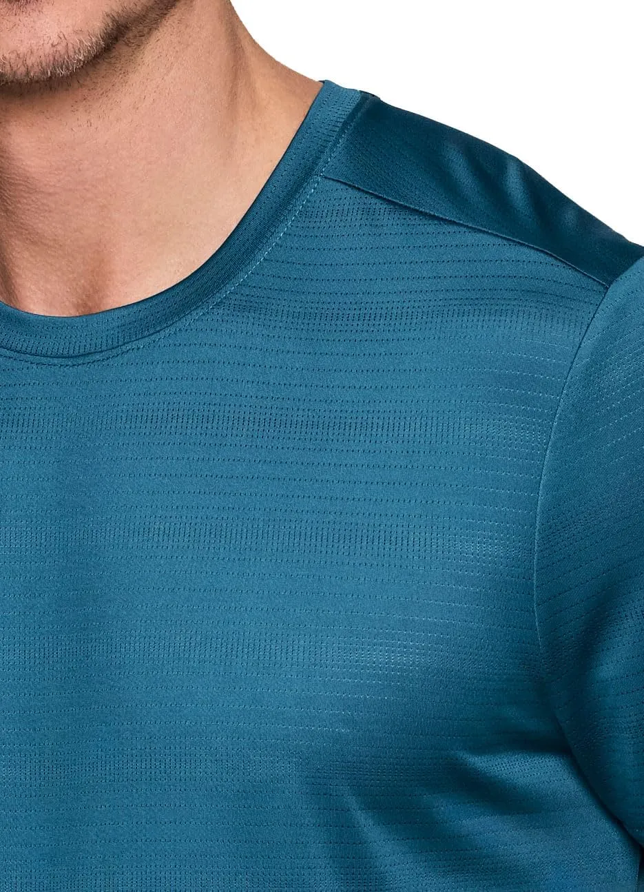 RBX Men's Workout T-Shirt, Breathable Lightweight Stretch Jersey Moisture Wicking Quick Dry Running Training Top