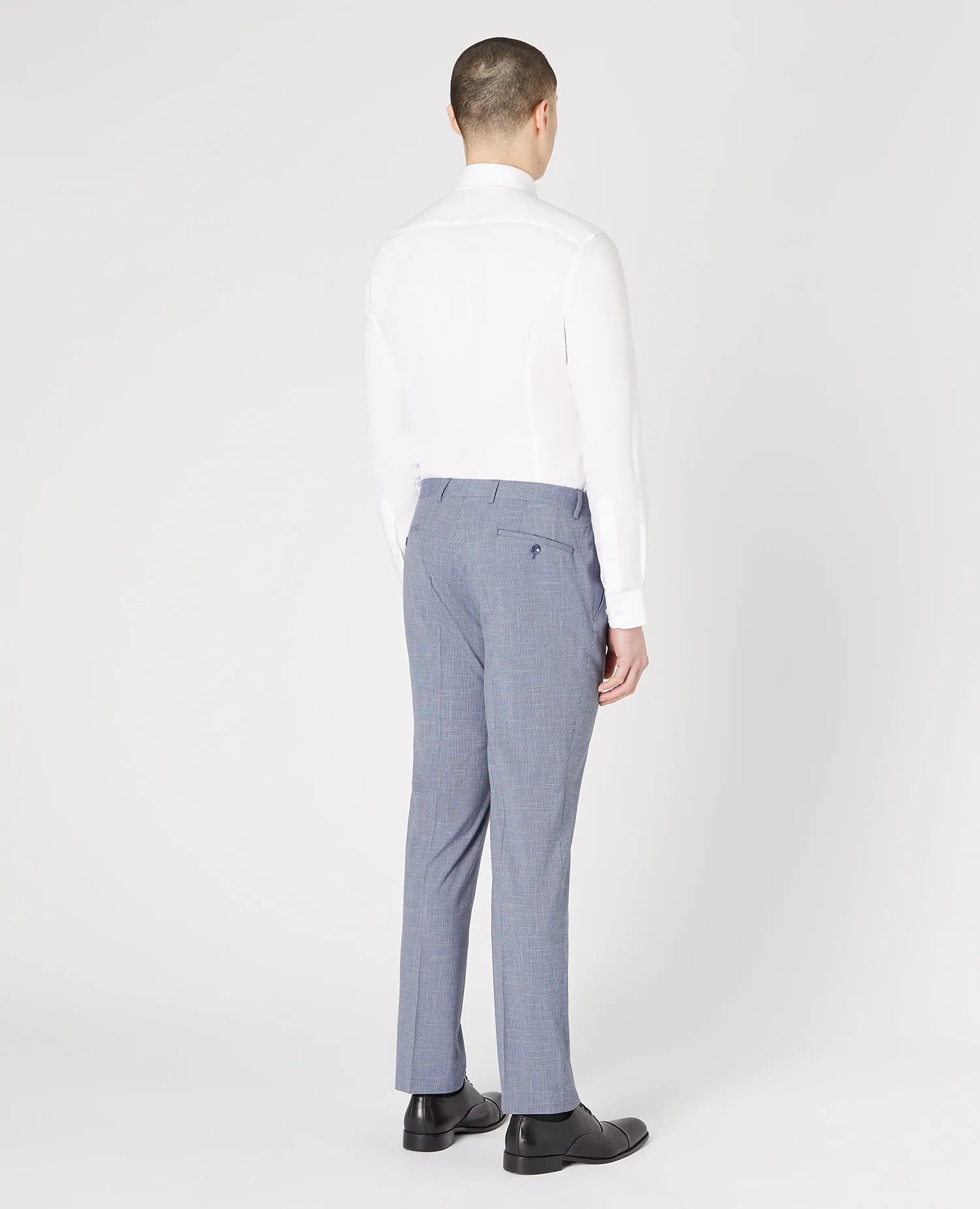 Remus Uomo Palucci Formal Trouser - Blue (Piece 2)