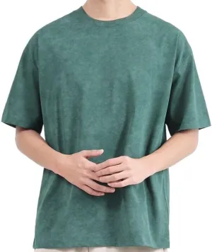 Retro Outdoor Sports Short Sleeves Fashion Cotton Round Neck Quick Dry T-Shirt Casual Breathable Loose Vest(Gray,XX-Large)