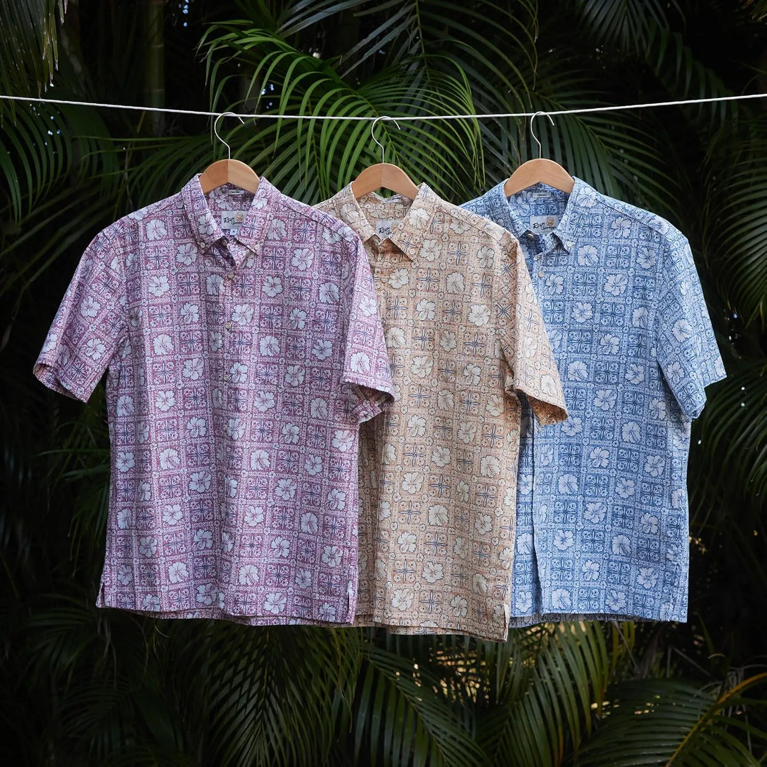 Reyn Spooner Floral Hawaiian Aloha Shirt - Tailored Button Front