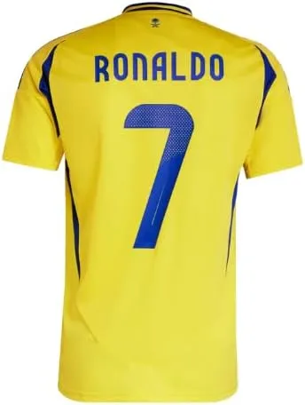 Ronaldo Home Soccer Jersey for Men - High Performance Sports Shirt, Breathable and Quick Dry Fabric