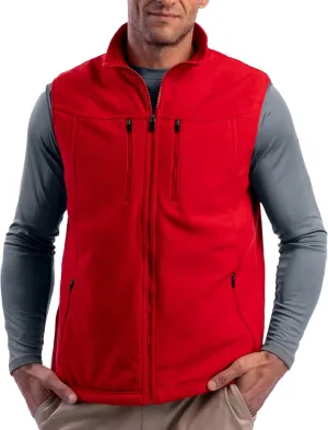 SCOTTeVEST Fireside Fleece Vest for Men - 15 Hidden Pockets - Warm Wrinkle Resistant for Travel & More